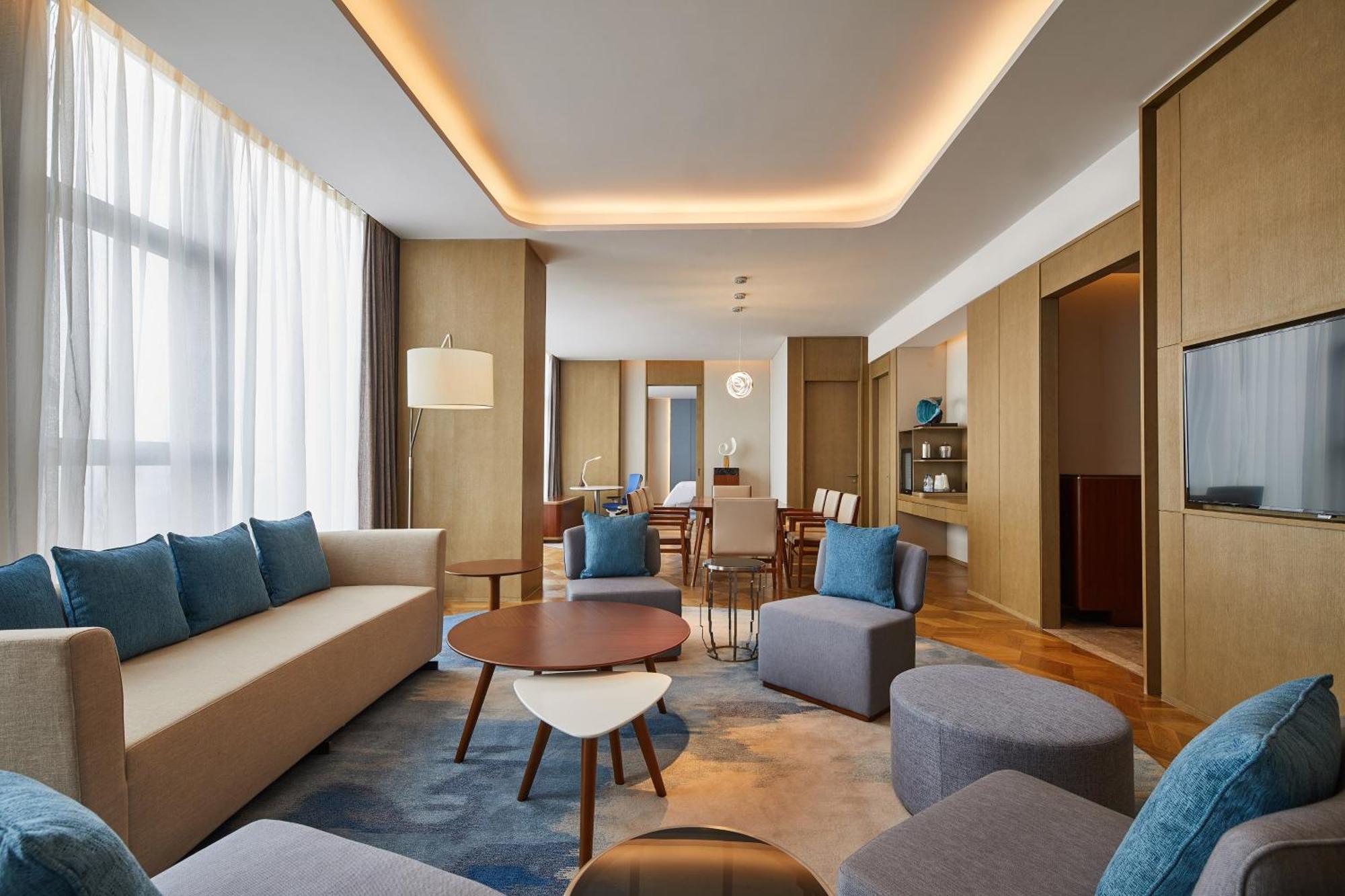 Hotel The Westin Qingdao West Coast Exteriér fotografie