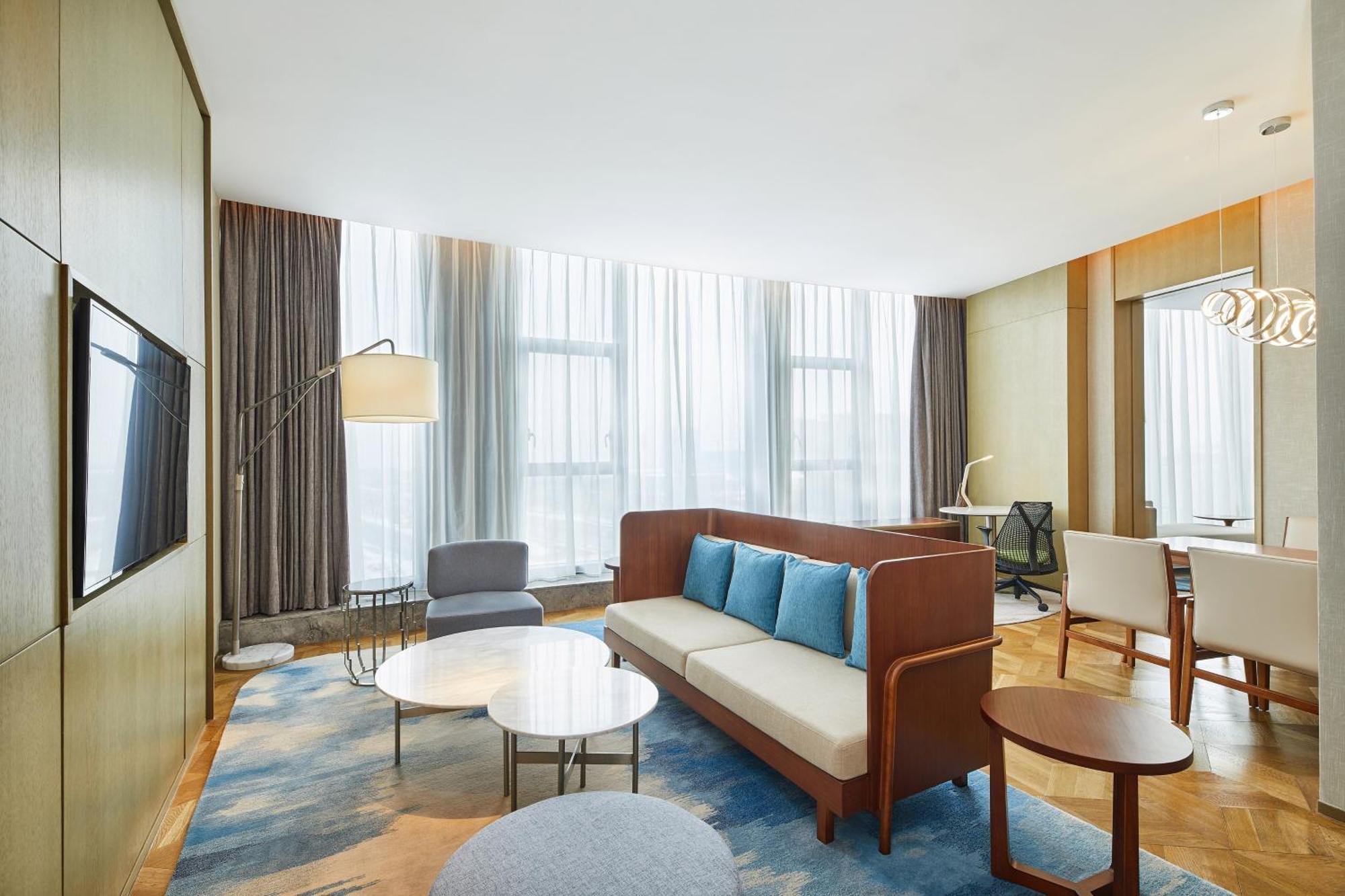 Hotel The Westin Qingdao West Coast Exteriér fotografie